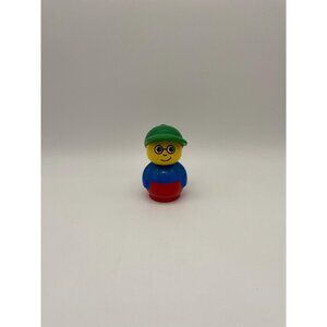 Vintage LEGO Primo Boy Figurine: Rare Collectible Toy for Toddlers and Preschool